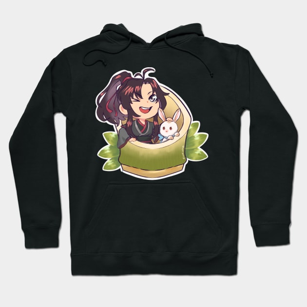 wwx bamboo Hoodie by ewewhy